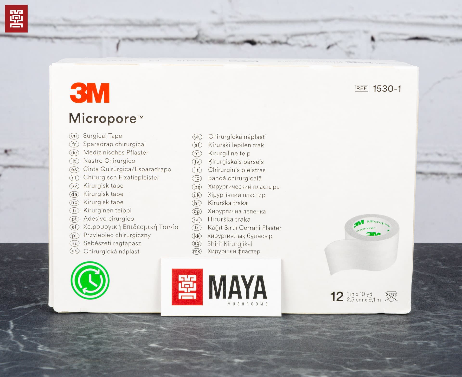 3M Micropore Tape, 2 x 10 yd, White